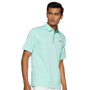 Under Armour Heat Gear Mens Large Polo Golf Shirt Like New